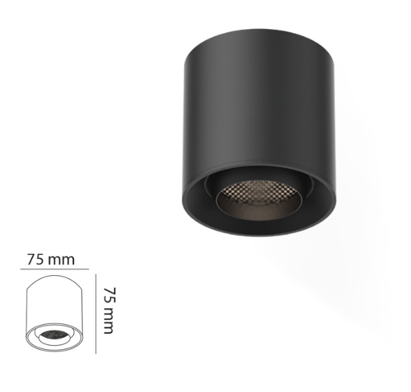 Silindir Bal Petekli Yönlendirilebilir Slim Magnet Ray Aydınlatma 48V