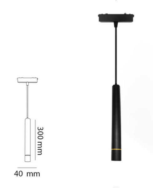 Sarkıt Slim Magnet Ray Aydınlatma 48V