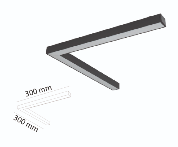 Slim Magnet L Köşe Dönüş Aydınlatma 48V