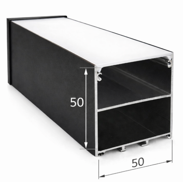50x50 mm Alüminyum Lineer Aydınlatma Profili