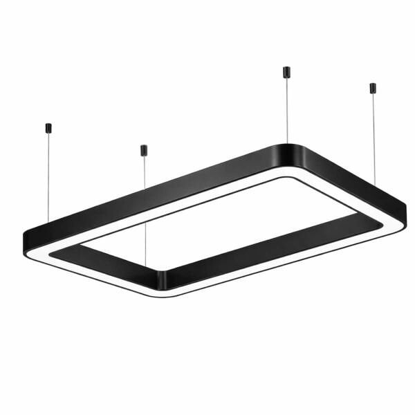 80x40 cm Oval Köşe Dikdörtgen Lineer- Osram Led-6x8 cm