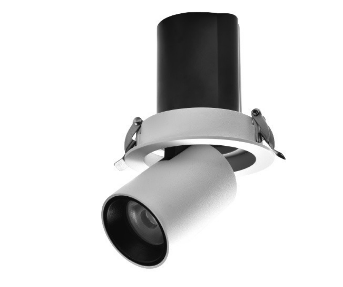 12W Hareketli Spot Armatür – NIVORA | Sıva Altı Ayarlanabilir LED Spot