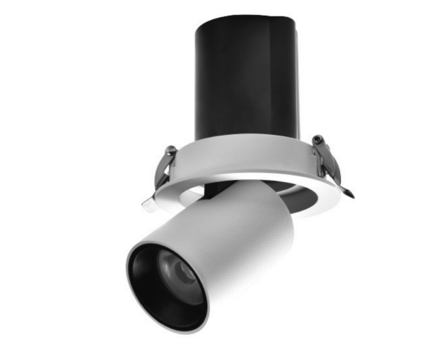 12W Hareketli Spot Armatür – NIVORA | Sıva Altı Ayarlanabilir LED Spot