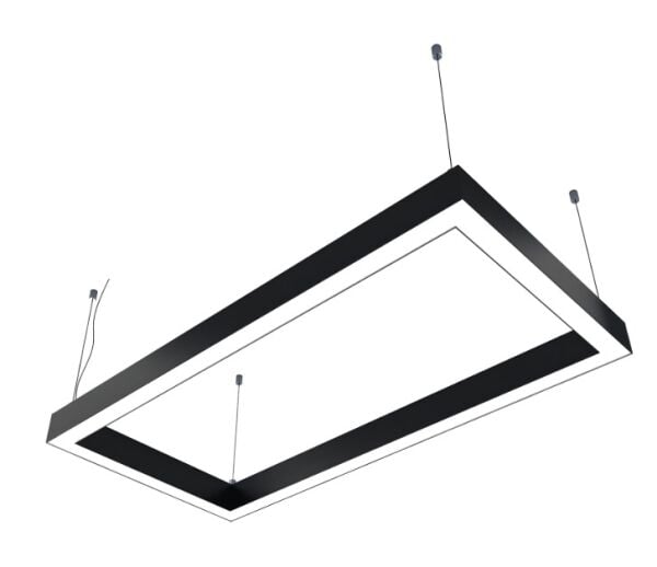 80x40 cm Dikdörtgen Lineer Aydınlatma- Osram Led-5x8 cm