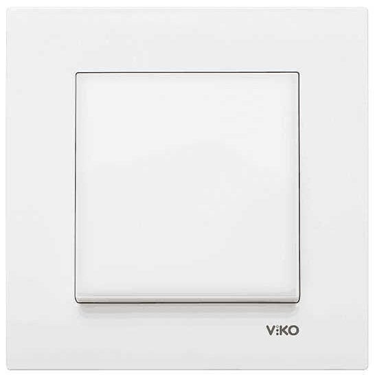 Viko Karre/Meridian Beyaz Anahtar Mekanizma (Çerçeve Hariç) 90967001