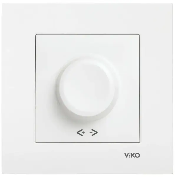 Viko Karre/Meridian Beyaz Pro RL Led Dimmer 6-100W (Çerçeve Hariç) 90967129