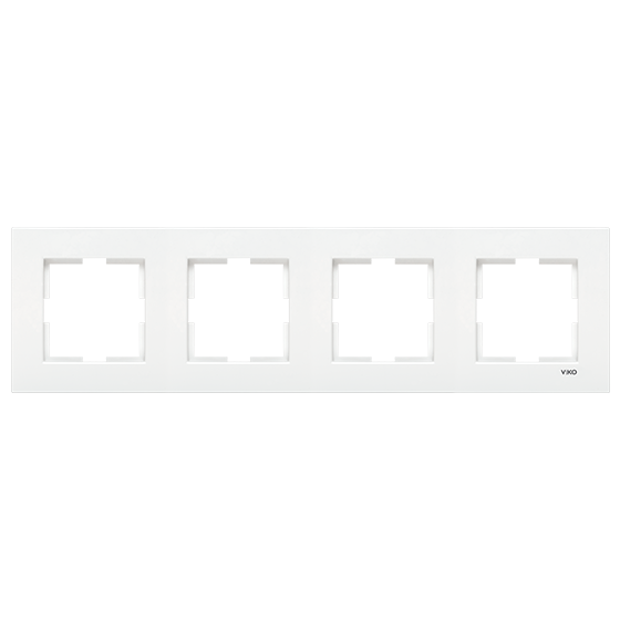 Viko Karre Beyaz Dörtlü Çerçeve 90960203