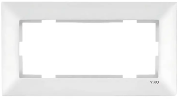 Viko Meridian Beyaz İkili Sıvaaltı Çerçeve 90979007