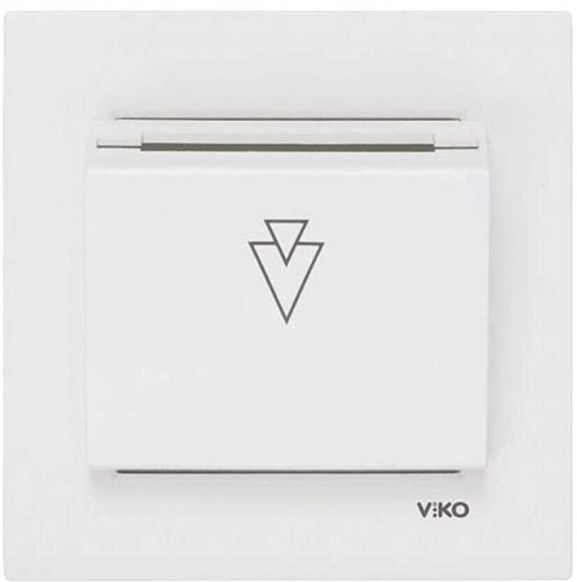 Viko Karre/Meridian Beyaz E-Saver Gecikmeli switchli + Mekanizma (Çerçeve Hariç) Enerji Saver 90967121