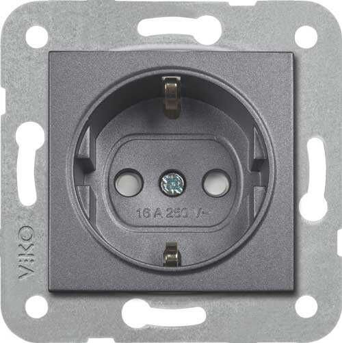 Artline Novella/Trenda Füme Topraklı Priz Çocuk Korumalı  (Kapak +Mekanizma) 92605442