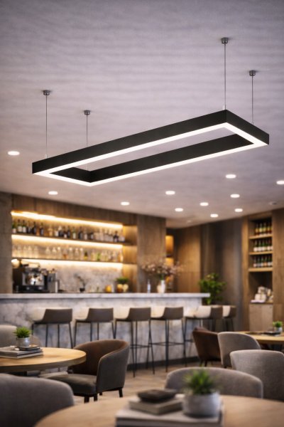 150X75 cm Dikdörtgen Lineer Aydınlatma- Osram Led-5x8 cm