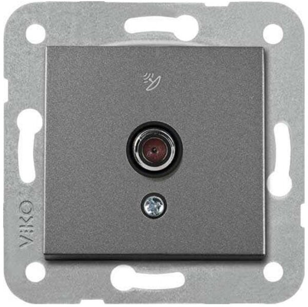 Viko Artline Novella/Trenda Füme Uydu Priz F Konnektörlü (Düğme +Mekanizma) 92605497