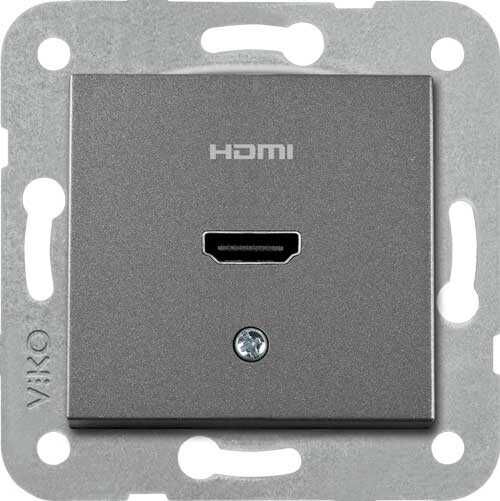 Viko Artline Novella/Trenda Füme HDMI Konnektör (Kapak +Mekanizma) 92605311
