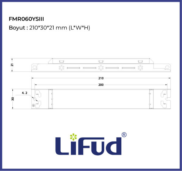 LİFUD Lineer Aydınlatma Driver - 40 w 350 ma - Lifud LF-FMR040YSIII 40W LED Sürücüsü