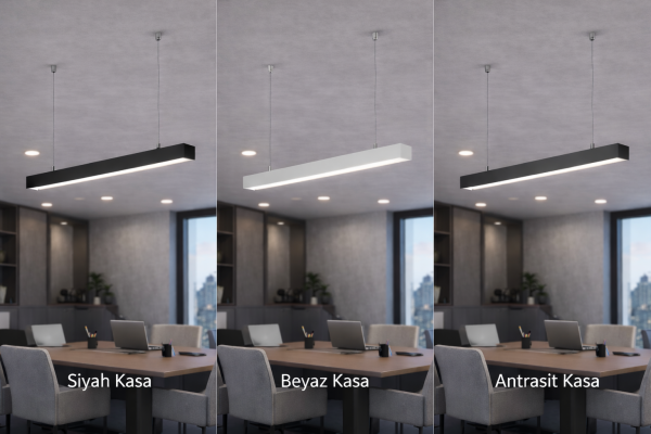 70 cm  Altıgen Petek Lineer Aydınlatma- Osram Led-5x8 cm