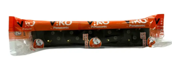 Viko Multi-let Topraklı 5'li Ç.K Kablosuz Grup Priz Siyah
