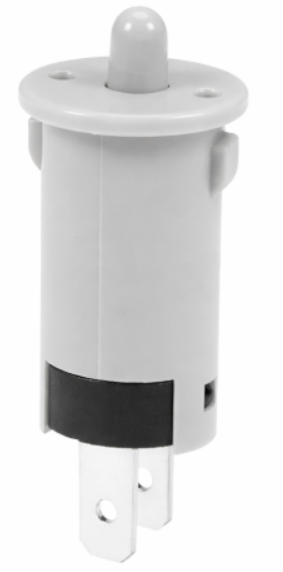 IC-187A Dolap Kapak Switch Ø12mm Normalde Kapalı Kontak Beyaz