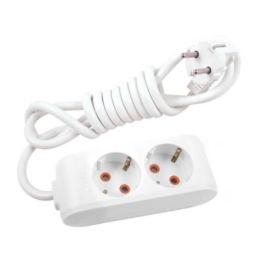 Viko Multi-let İkili Grup Priz Topraklı 2 Metre 90113202