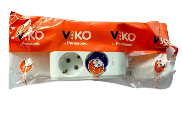 Viko Multi-let İkili Grup Priz Topraklı 3 Metre 90113203