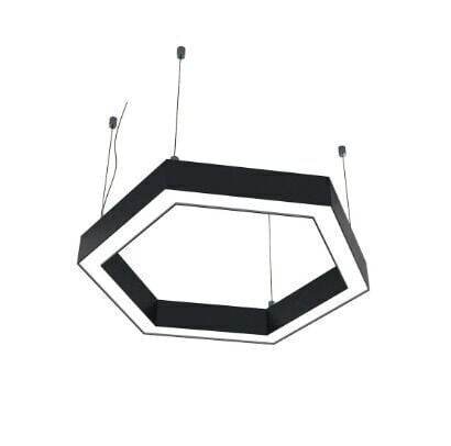 100 cm Osram LED Altıgen Petek Lineer Aydınlatma-Sıva Üstü/Sarkıt Montaj- 5x8 cm Kasa