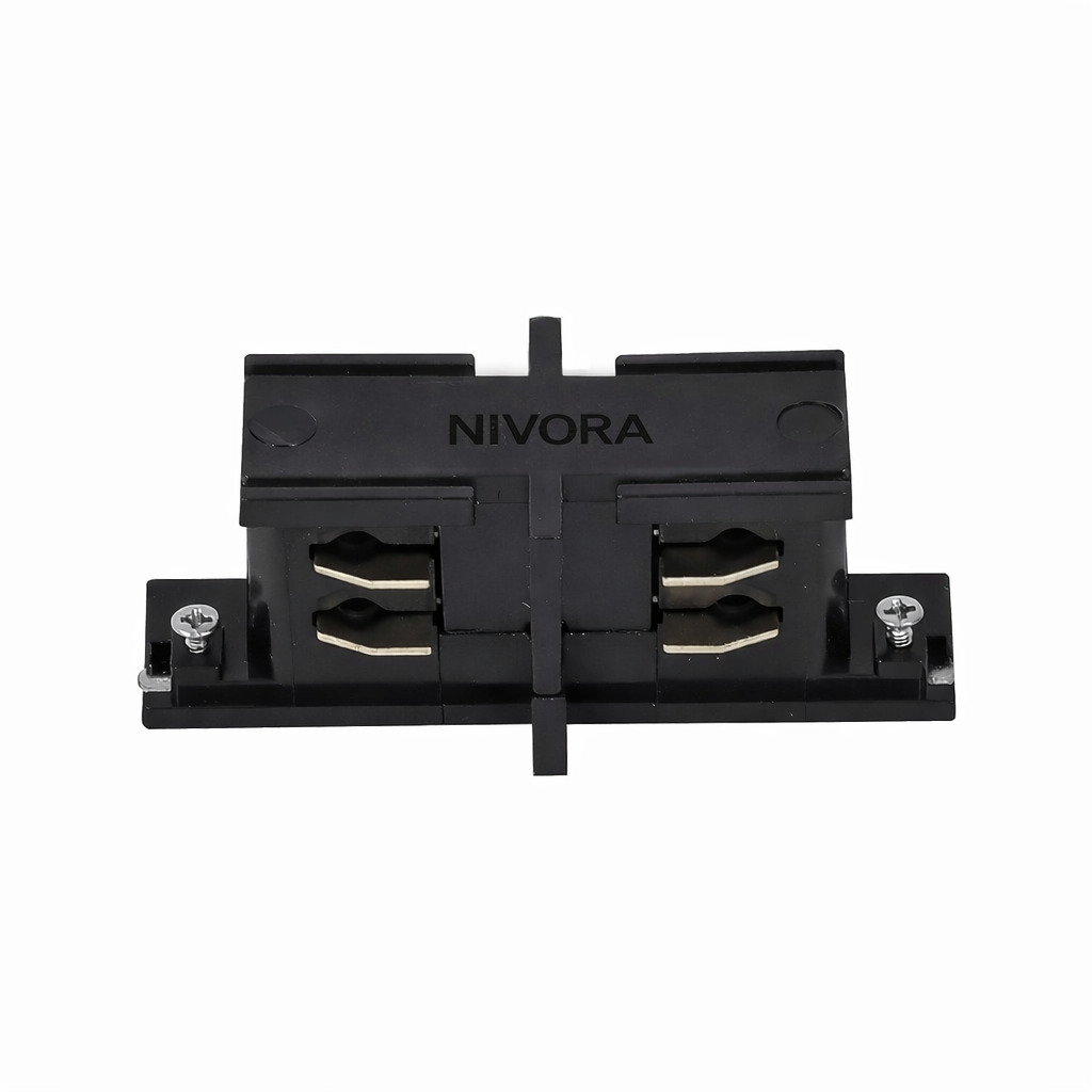 NIVORA TRİFAZE RAY ARA BAĞLANTI SOKETİ SİYAH