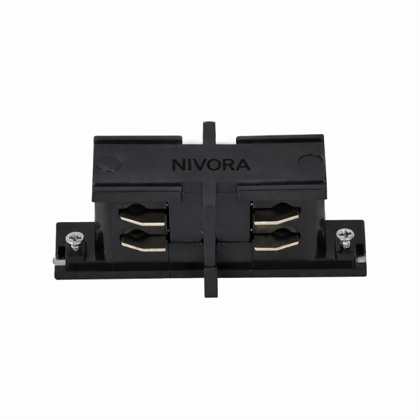 NIVORA TRİFAZE RAY ARA BAĞLANTI SOKETİ SİYAH