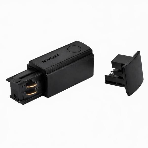 NIVORA TRİFAZE RAY ENERJİ BAĞLANTI SOKETİ SİYAH
