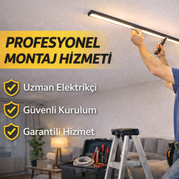 Kare Linear Aydınlatma Montaj Hizmeti