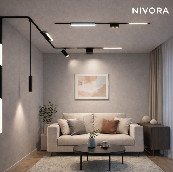 10 W Slim Magnet Ray Spot Aydınlatma 48V