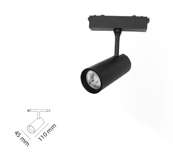 10 W Slim Magnet Ray Spot Aydınlatma 48V