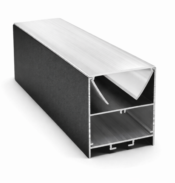 50x71 mm Reflektörlü Alüminyum Lineer Aydınlatma Profili